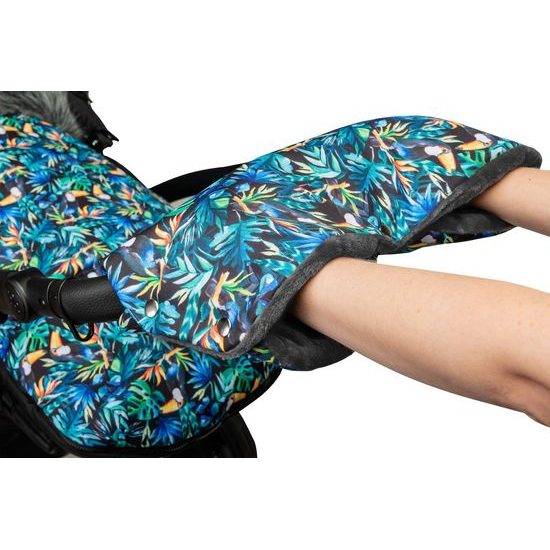 Rukávník na kočárek tukani