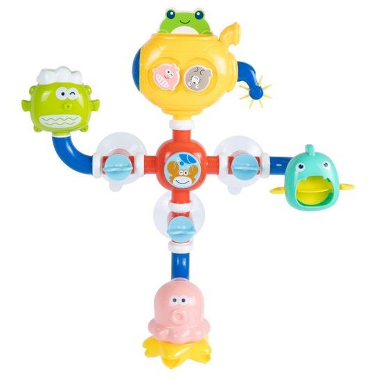 Haunger hračka do vany se zvířátky a kolovrátkem pro děti Water Tubs
