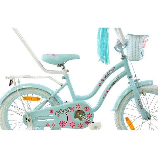 Mexller dětské kolo SISI 16" s vodící tyčí blankytná 2022