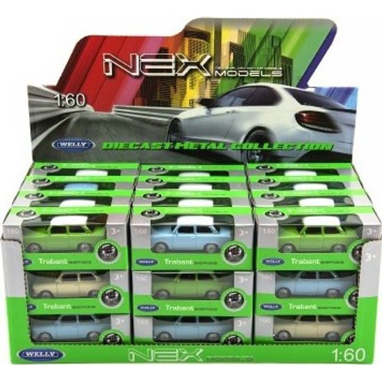 Auto Welly Trabant - mix barev