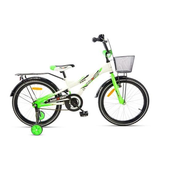 Dětské kolo Mexller BMX zeleno-bílá lesk 20"