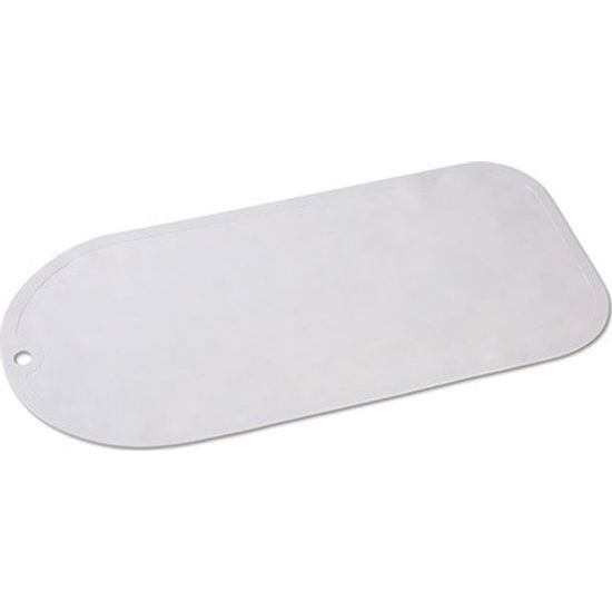 Protiskluzová podložka do vany 55x35 cm šedá