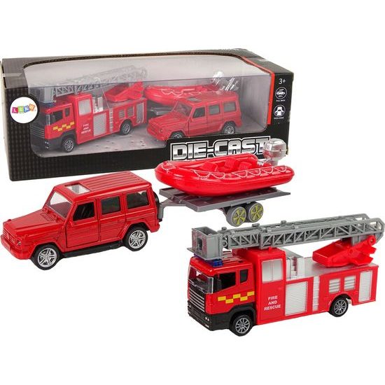 Sada hasičských aut