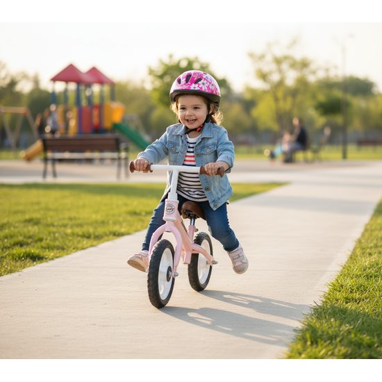 Dětské odrážedlo Toimsa Rider růžové 10"