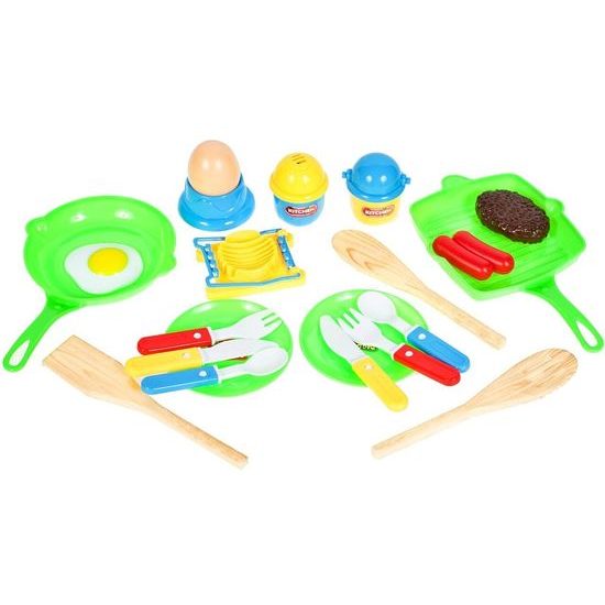 Sada nádobí do kuchyňky 21 součástí Kitchen Playset