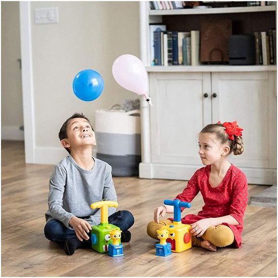 Odpaľovač autíčok s nafukovacími balónikmi Baloon Cars
