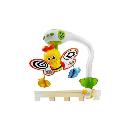 Majlo Toys kolotoč nad postýlku s projektorem Včelka