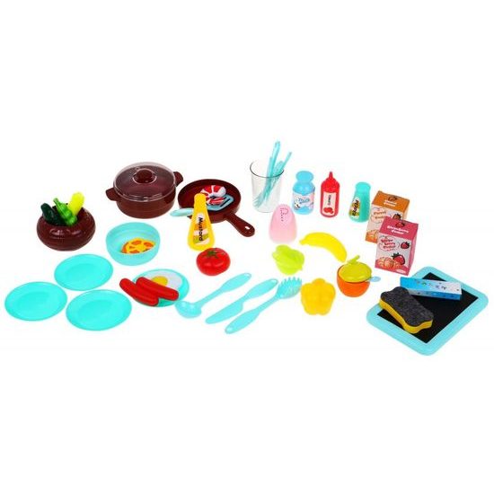 Majlo Toys dětská kuchyňka se zvuky a párou- žlutá