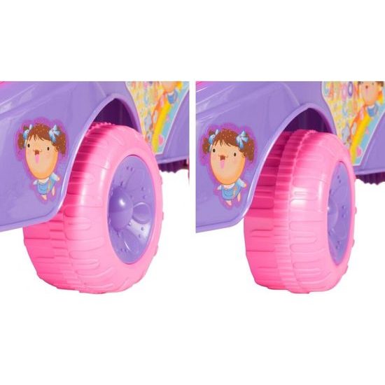 Dětské mini odrážedlo s melodiemi Cartoon Car