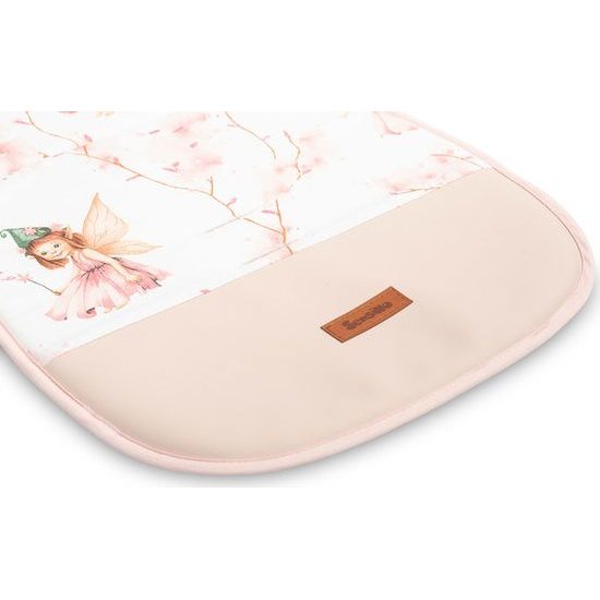 Podložka do kočárku, Víly růžová