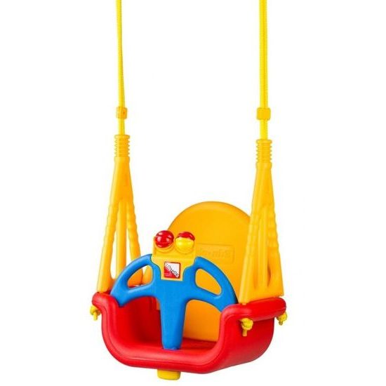 Ecotoys dětská houpačka 3v1 EduPlay