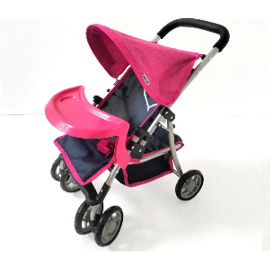 Dětský sportovní kočárek pro panenky Milly Mally Kate Prestige Navy