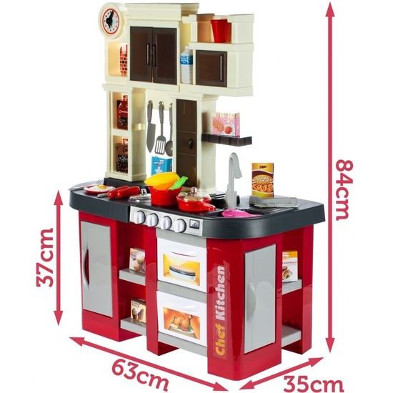 Detská kuchynka XXL s tečúcou vodou