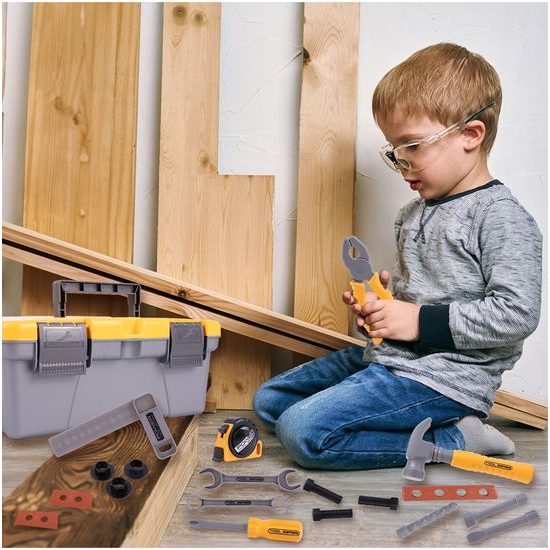 Sada dětského nářadí v kufříku Craftsman Box