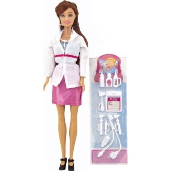 Panenka Anlily doktorka s doplňky - mix 2 barvy