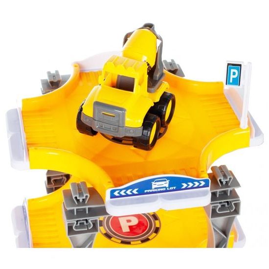 Parkovací dráha se 4 stavebními stroji Big Size Lot