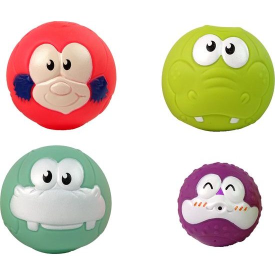 Hračka do vany - mini basketbal žirafa s balónky