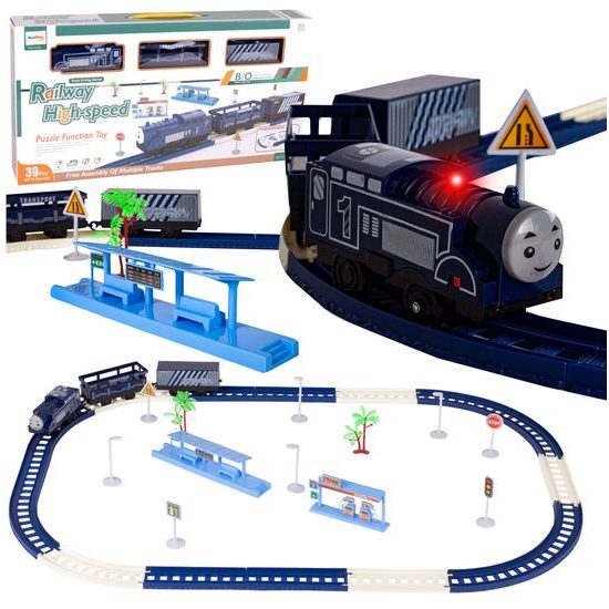 Vláčkodráha se světlem a zvukem Highspeed Railway 39 součástí