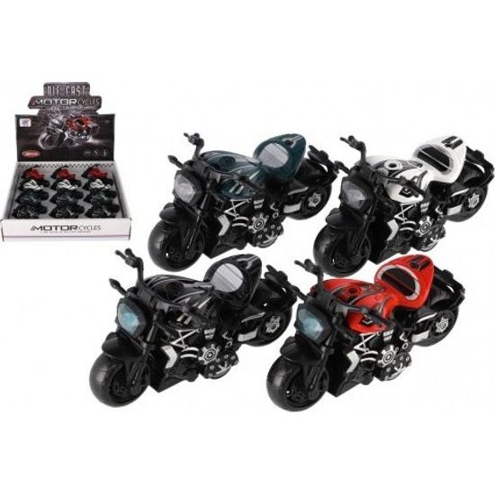 Motorka na zpětné natažení - mix 4 barvy