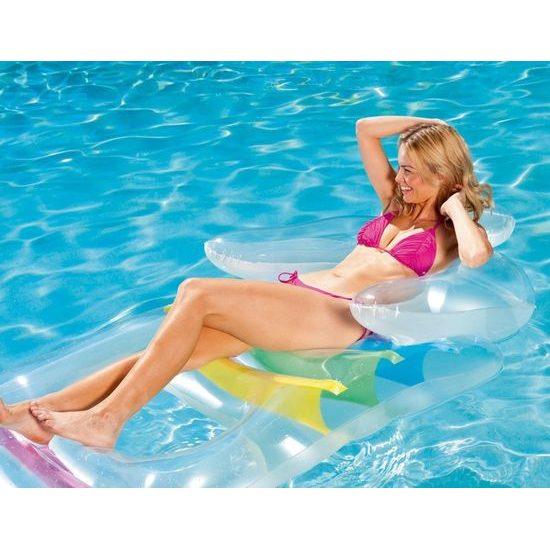 Nafukovací matrace, křeslo s opěrkou hlavy 165 x 89 cm Bestway