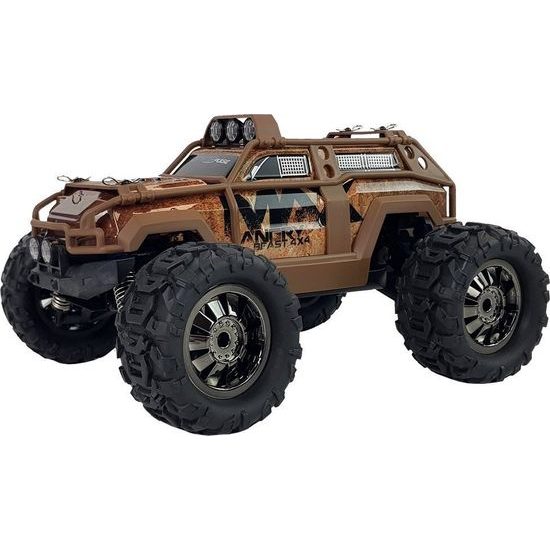 Off-road terénní auto na dálkové ovládání hnědé
