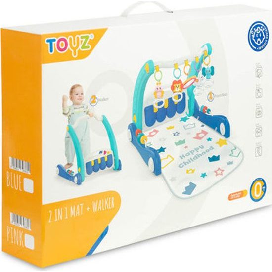 Dětské hrací chodítko 2v1 pink Toyz