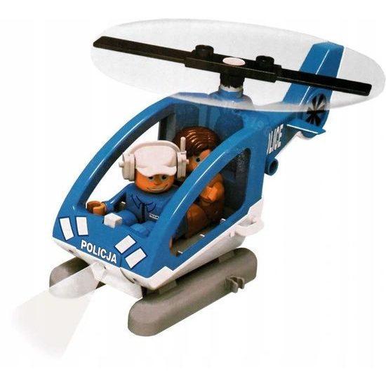 Blocki Mubi stavebnice Policejní stanice se světlem a zvukem 58 dílů