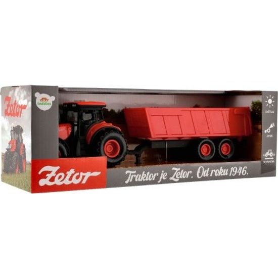 Traktor Zetor s valníkem