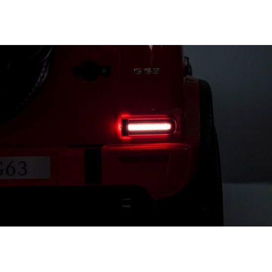 Elektrické autíčko Mercedes G63 XXL 4x4 červené