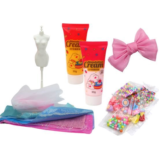 Kreativní beauty set v pouzdře pro tvorbu doplňků