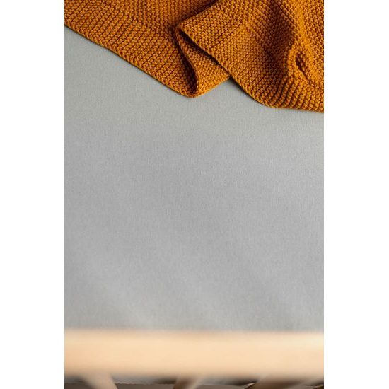 Nepromokavé prostěradlo 120x60 Jersey šedá