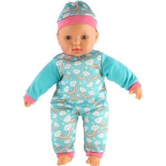 Panenka miminko - měkké tělo s lahvičkou s dudlíkem