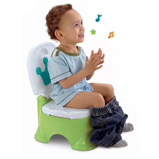 Interaktivní hrající nočník 3v1 Funny Potty zelený