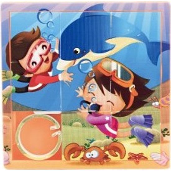 Přesouvačka hlavolam zvířátko - mix druhů