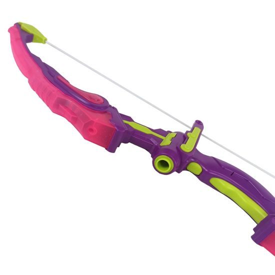 Dětský luk Super Archery se 3 šípy - růžový