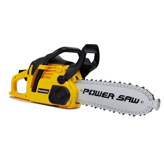 Dětská motorová pila Chain Saw žlutá