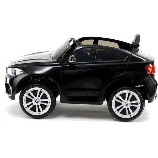 Elektrické auto BMW X6 černé lakované