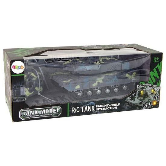 Vojenský tank na dálkové ovládání RC Tank maskovaný