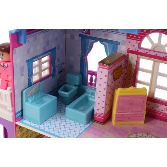 Malplay rozkládací domeček pro panenky s nábytkem Dream Palace