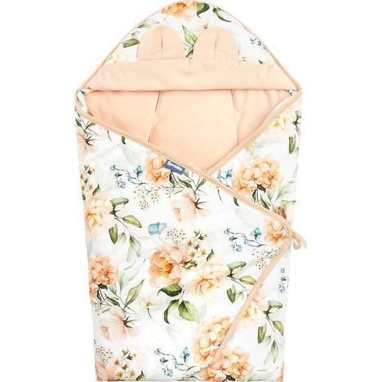 Dětská zavinovačka do autosedačky XL Sensillo Velvet - pivoňky