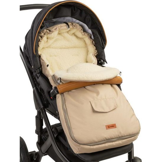 Vlněný zimní fusak - Cappuccino