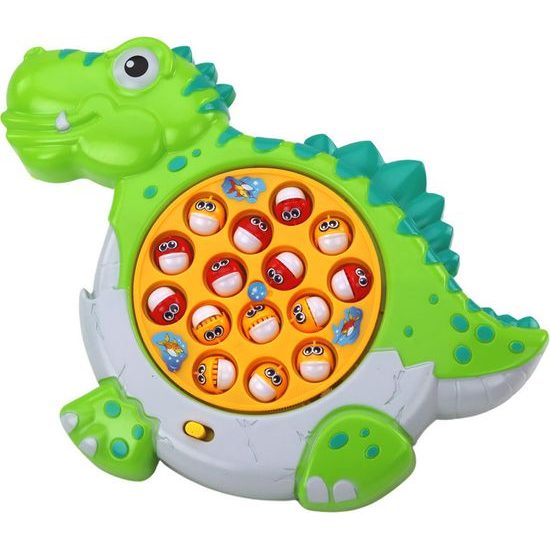 Arkádová hra ve tvaru dinosaura -Rybaření