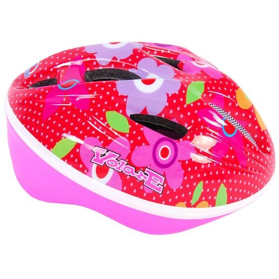 Dětská helma Volare Pink Flower