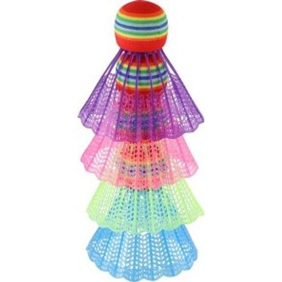 Košíčky na badminton barevné 4ks