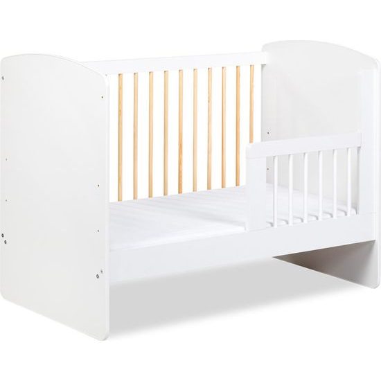 Dětská postýlka Klups Karolina II bílá+borovice