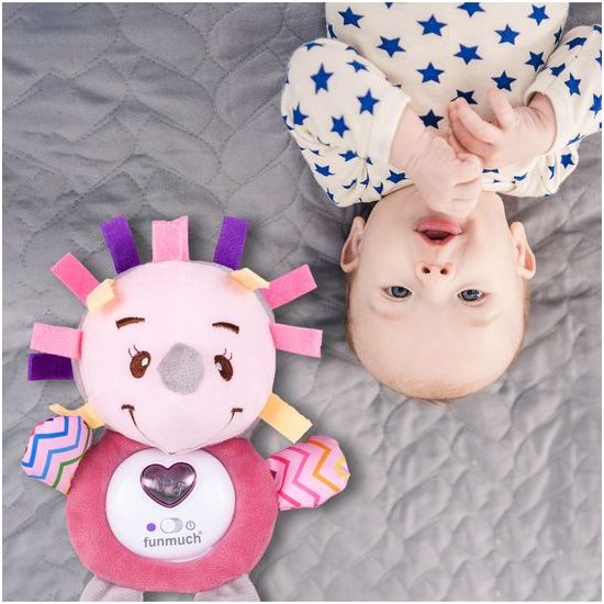 Interaktivní plyšový ježek Baby Calm