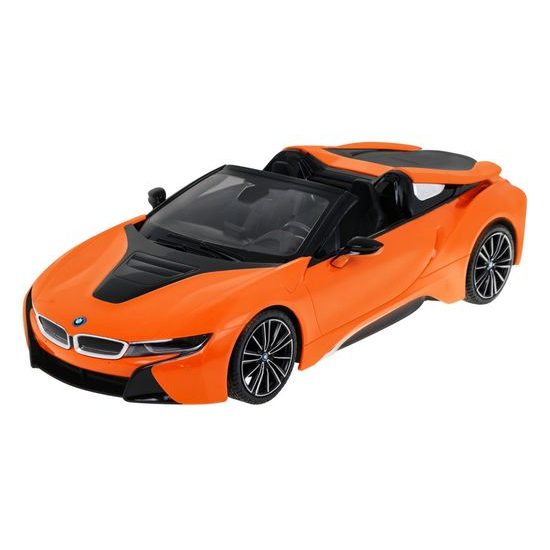 Rastar auto na dálkové ovládání BMW i8 Roadster 1:12 oranžové