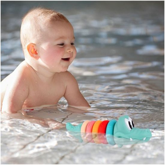 Senzorické kroužky pro nejmenší Color Crocodille