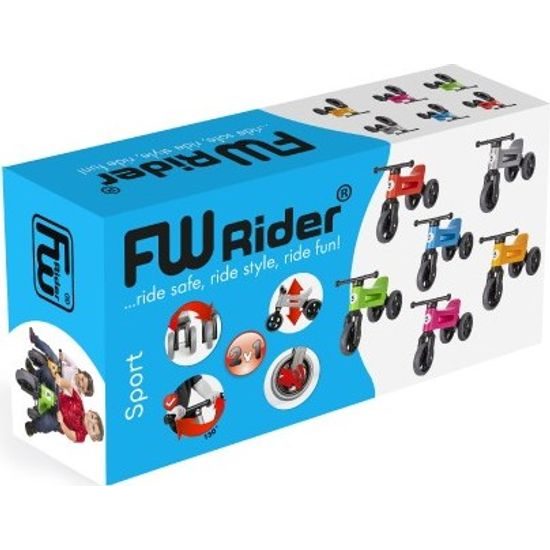 Odrážedlo FUNNY WHEELS Rider Sport modré 2v1