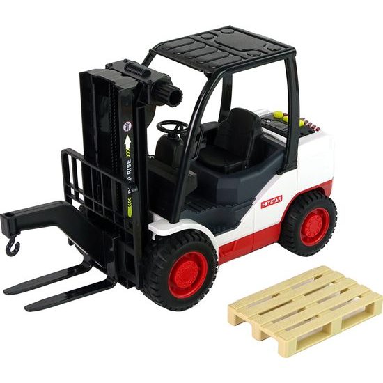 Vysokozdvižný vozík s paletou - černý